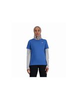 camiseta new balance sport essentials mujer azul