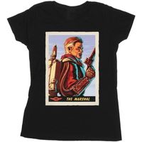 disney camiseta manga larga the mandalorian the marshal para mujer