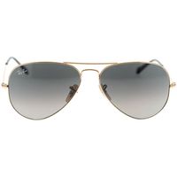 ray-ban gafas de sol occhiali da sole aviator rb3025 18171 para hombre