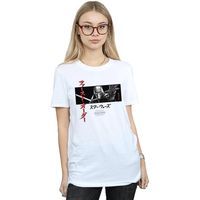 star wars the rise of skywalker camiseta manga larga katakana para mujer