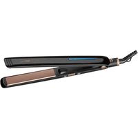 clatronic hc 3660 plancha de pelo con placa de ceramica negra 33w