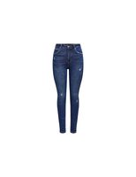 vaqueros only mila life hw ankle dark blue denim mujer