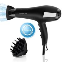 aigostar secador de pelo ionico 2200w con 2 velocidades negro