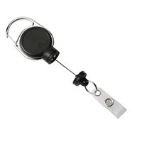 durable extra strong badge reel black 832901