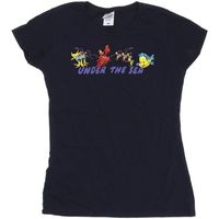 disney camiseta manga larga the little mermaid under the sea para mujer