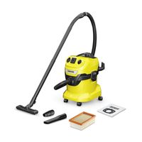 karcher wd 4 p v-20522 aspiradora para solidos y liquidos 100w 20l