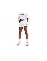 pantalon ellesse kyrana loopback short mujer blanco