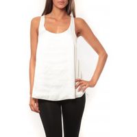 vero moda blusa tokio sl top it 10108950 blanc para mujer