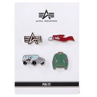 alpha industries conjunto pin one size mixed colors