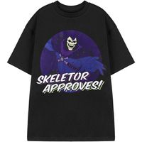 masters of the universe camiseta manga larga skeletor approves para mujer