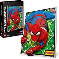 lego art el increible spider-man