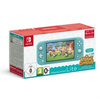 nintendo switch lite turquesa  animal crossing new horizons