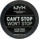 nyx cant stop wont stop setting powder 6g - banana