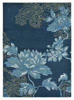 alfombra lana y viscosa wedgewood fable-fl-azul 120x180cm