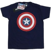 marvel camiseta manga larga civil war para mujer