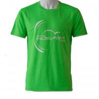 camiseta padelpoint competicion verde fluor