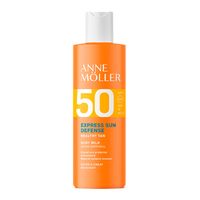 anne moller protector solar cuerpo express sun defense spf50 leche corporal