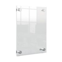 nobo a5 acrylic wall mounted poster frame clear 1915592