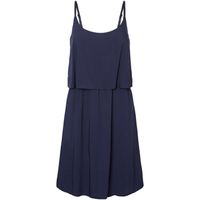 vero moda vestidos 10194886 vmsuper easy 3 sl short dress black iris para mujer