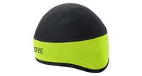 gore wear c3 windstopper wear helmet cap neon yellow black