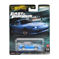 hot wheels coche fast furious 1996 nissan 180sx type x