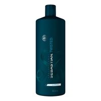 acondicionador twisted elastic detangler - 1000 ml - sebastian professional - acondicionador para cabello rizado