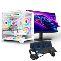 pc racing amd ryzen 5 8500g16gb1tb ssdrx 6600  monitor 24 fullhd  combo gaming