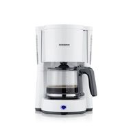 severin ka 4816 cafetera de goteo jarra de cristal 1l 1000 w blanco