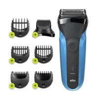 braun series 3 shave  style 310bt afeitadora inalambrica negraazul