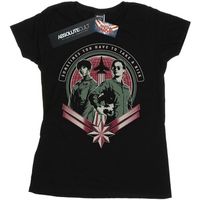 marvel camiseta manga larga take a risk para mujer