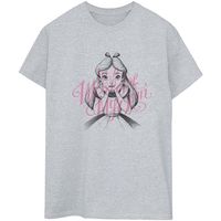 disney camiseta manga larga alice in wonderland in a world of my own para mujer