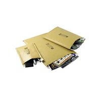 jiffy airkraft bubble bag envelopes no7 gold pack 50 - jl-go-7