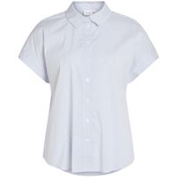 vila blusa lulana shirt - cloud dancer para mujer