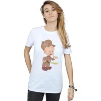 dessins animes camiseta manga larga bi32392 para mujer