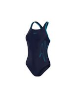 banador de natacion speedo hyperboom racerback mujer