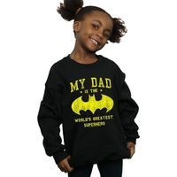 dc comics jersey my dad is batman para nina