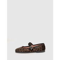 victoria zapatos bajos mercedita gong-fu leopardo para mujer