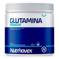 nutrinovex polvo glutamina 250g sabor neutro one size