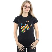 marvel camiseta manga larga m is for para mujer