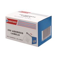 gosecure 250 address labels pack of 1500 pb02278