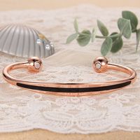 pulsera magnetica de cobre para hombres y mujeres brazalete de cobre con imanes de neodimio efectivos regalos de joyeria de cobre para mama