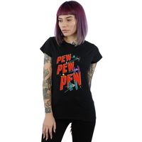 disney camiseta manga larga tie fighters pew pew para mujer