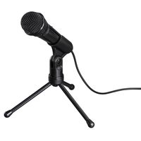 hama mic-p35 microfono pc negro