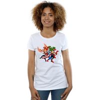 marvel camiseta manga larga avengers assemble para mujer