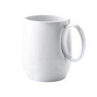 mug x6 porcelena blanco