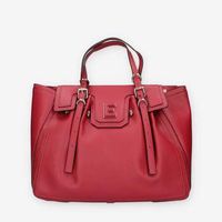 ermanno scervino bolso de mano 12401728-red para mujer