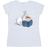 disney camiseta manga larga frozen para mujer