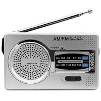 ociodual bc-r2033 radio de bolsillo analogica amfm