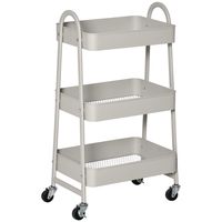 carrito de cocina gris 45 x 31 x 794 cm