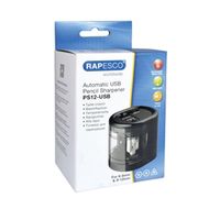 rapesco usb electric pencil sharpener black